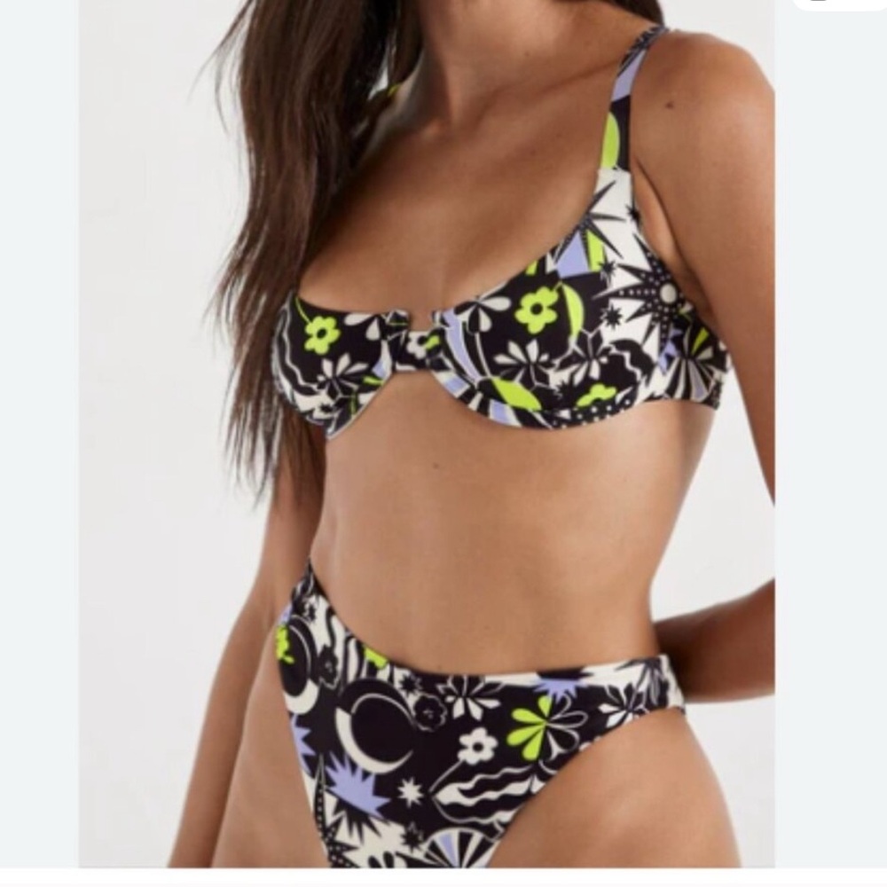 Floral Print Bikini Set